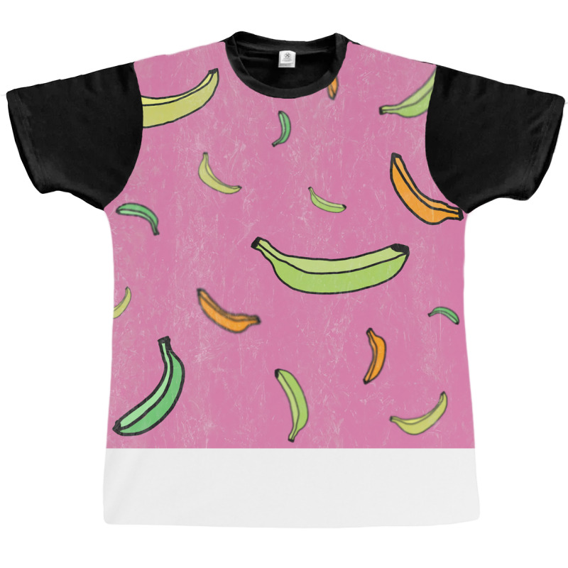 Bananas In Ice Green Graphic T-shirt by zrigkhudeu | Artistshot