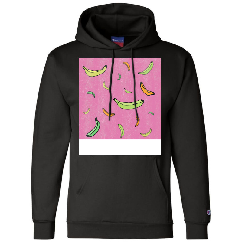 Bananas In Ice Green Champion Hoodie by zrigkhudeu | Artistshot