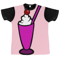 Milkshake Travel Graphic T-shirt | Artistshot