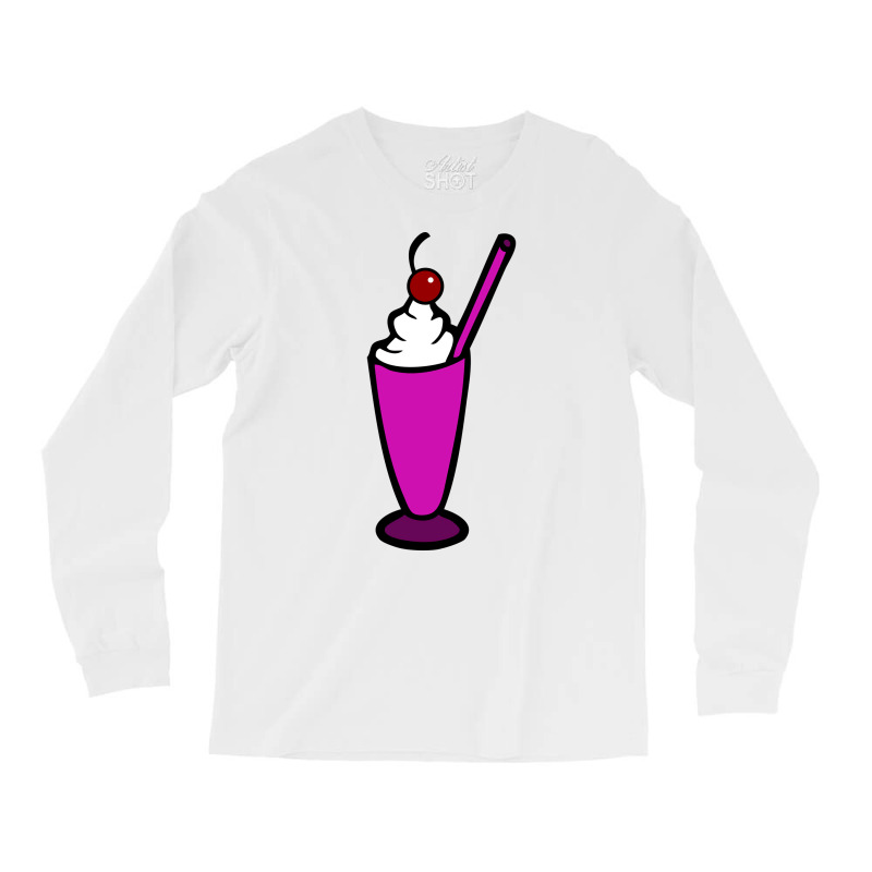 Milkshake Travel Long Sleeve Shirts by tafranatawnao | Artistshot