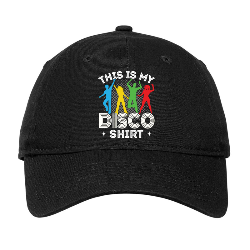 Disco Outfit Men Women 70s 80s Costume This Is My Adjustable Cap | Artistshot