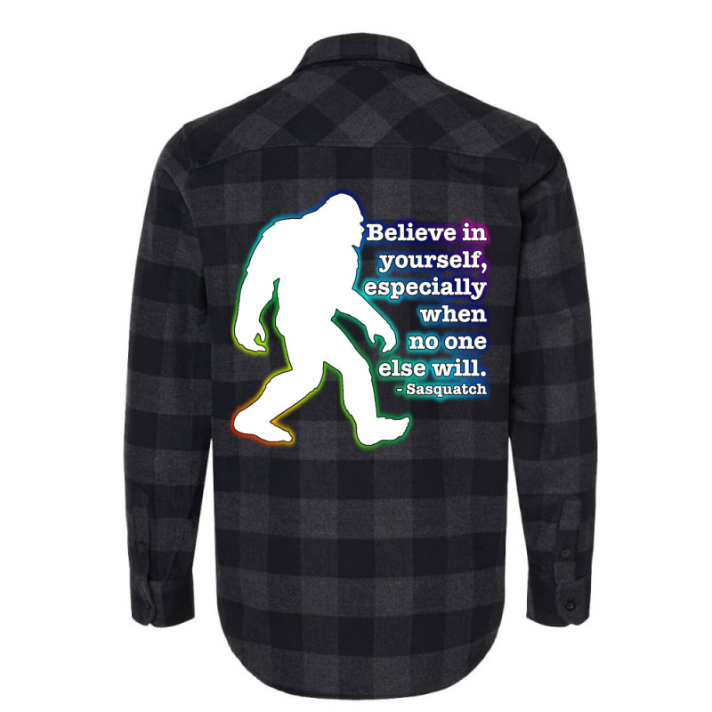 Believe In Yourself Rainbow Twist Boy Flannel Shirt | Artistshot