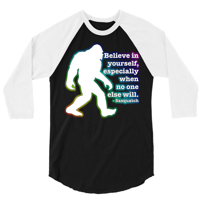 Believe In Yourself Rainbow Twist Boy 3/4 Sleeve Shirt | Artistshot