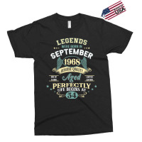 54th Birthday Decoration Legends Were Born In Sept Exclusive T-shirt | Artistshot