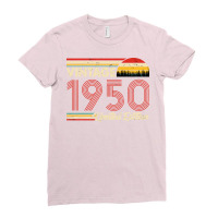 Vintage 1950 Birthday  Limited Edition 1950 Birthd Ladies Fitted T-shirt | Artistshot