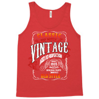 Vintage Birthday 1935 Aged To Perfection 1935 Birt Tank Top | Artistshot