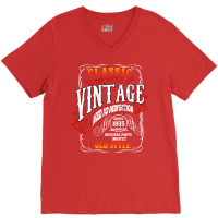 Vintage Birthday 1935 Aged To Perfection 1935 Birt V-neck Tee | Artistshot