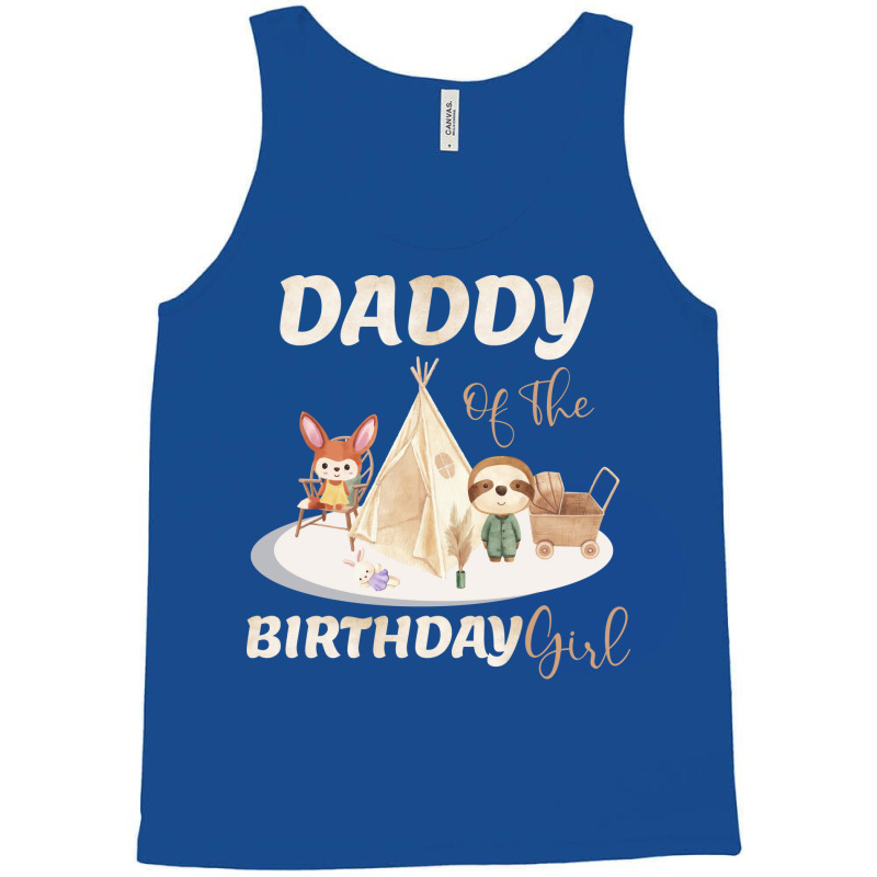 Daddy Of The Birthday Boy Girl Tank Top | Artistshot