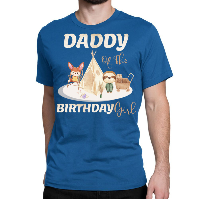 Daddy Of The Birthday Boy Girl Classic T-shirt | Artistshot