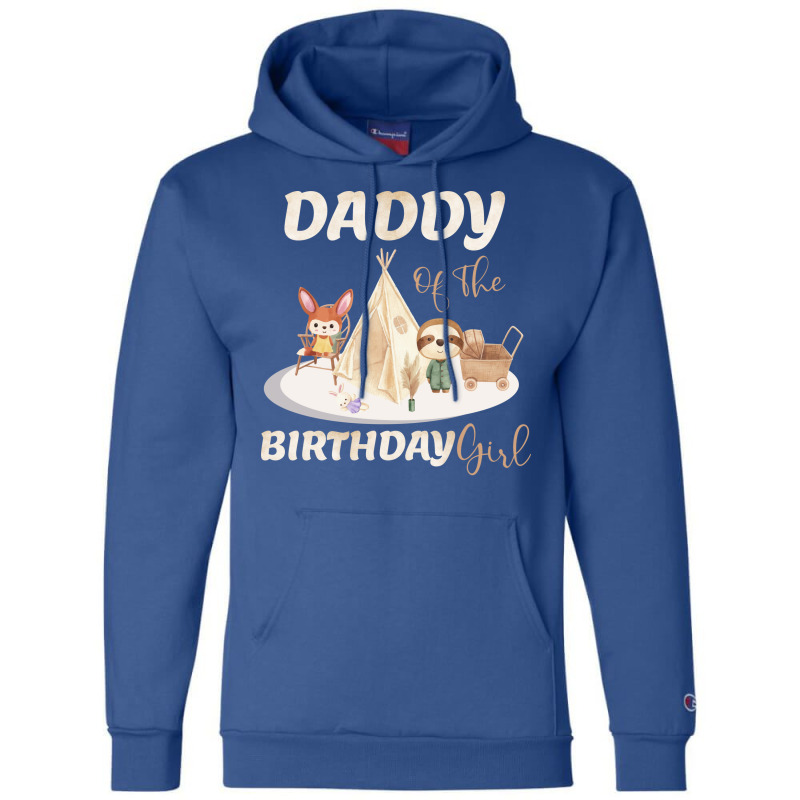 Daddy Of The Birthday Boy Girl Champion Hoodie | Artistshot