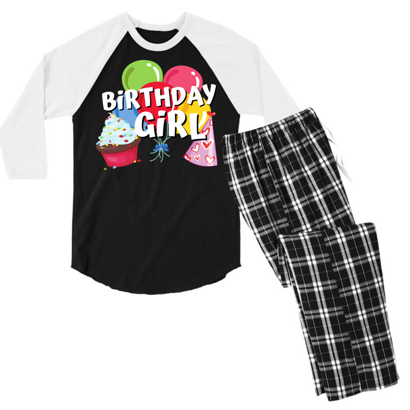 Birthday Girl Cool Men's 3/4 Sleeve Pajama Set | Artistshot