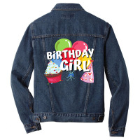 Birthday Girl Cool Men Denim Jacket | Artistshot