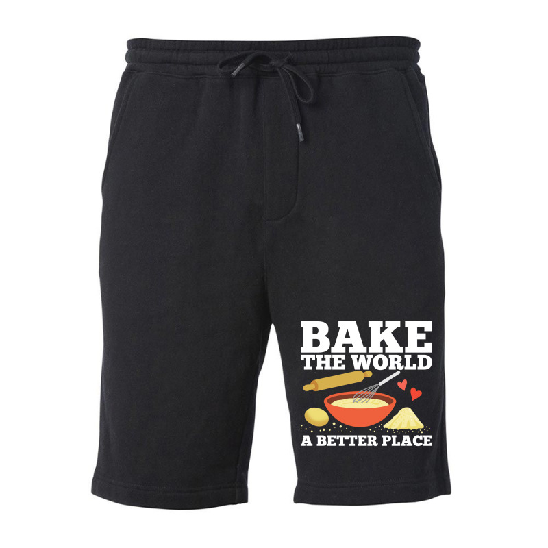 Baking Baker Pastry Chef Hippie Fleece Short by mangisoustac | Artistshot