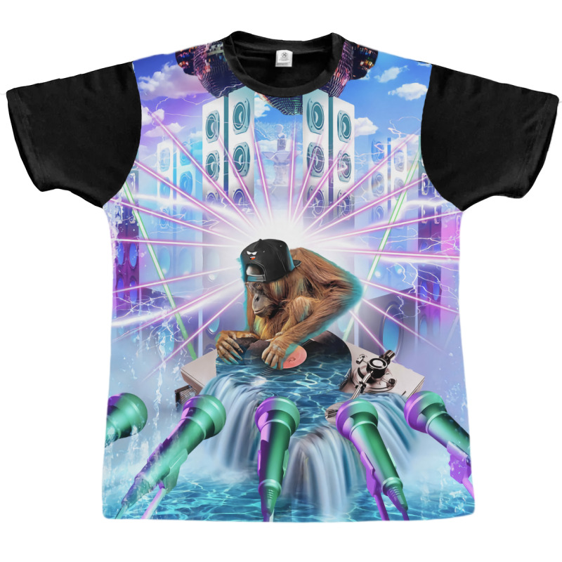 Dj Ape Hippie Graphic T-shirt | Artistshot