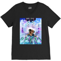 Dj Ape Hippie V-neck Tee | Artistshot