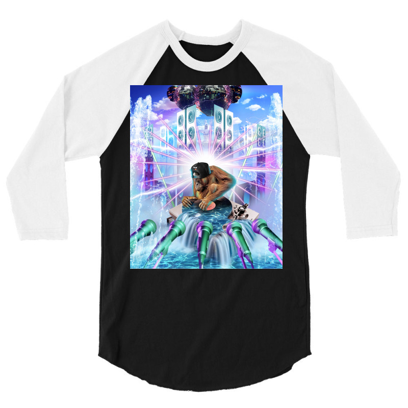 Dj Ape Hippie 3/4 Sleeve Shirt | Artistshot