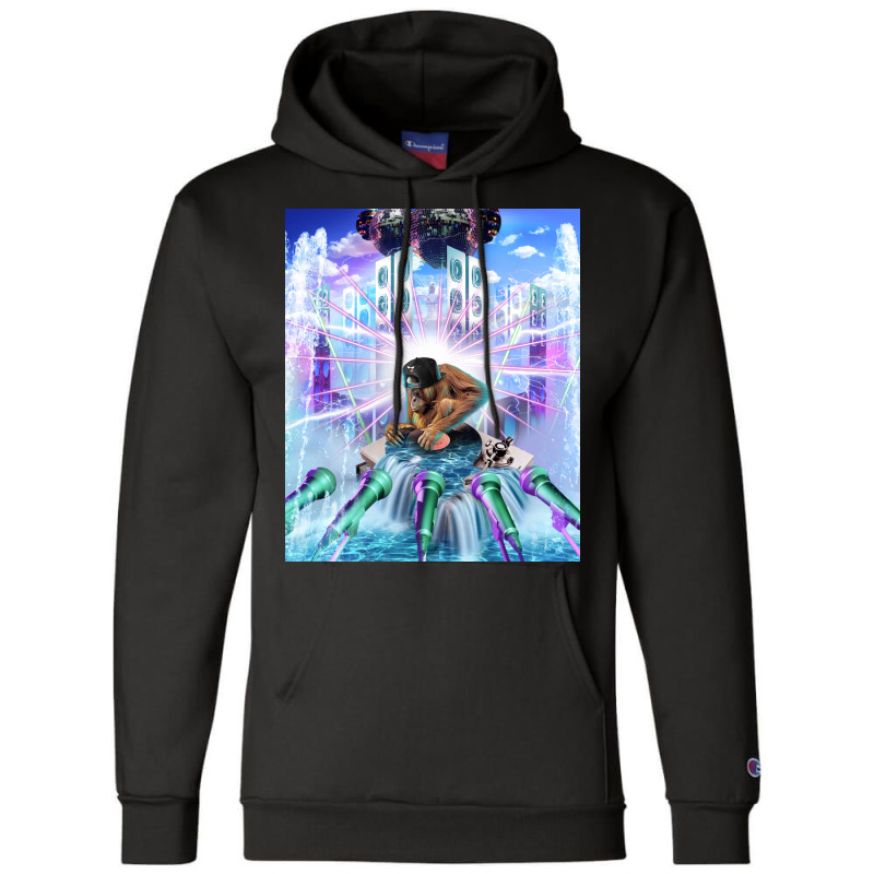 Dj Ape Hippie Champion Hoodie | Artistshot