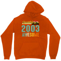 December 2003 Birthday Gift  Vintage December 2003 Unisex Hoodie | Artistshot