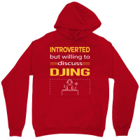 Funny Introverted Djing Dj Disc Jockey Deejay Yell Unisex Hoodie | Artistshot