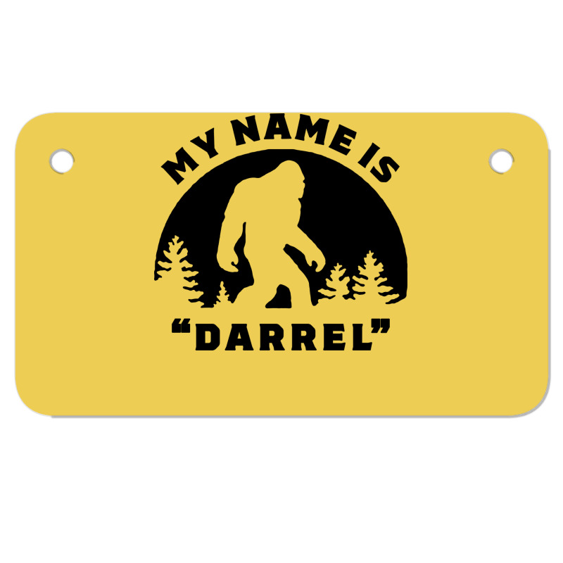 My Name Is Trending Motorcycle License Plate | Artistshot