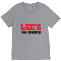 Lee's Famous Recipe Chicken V-neck Tee | Artistshot