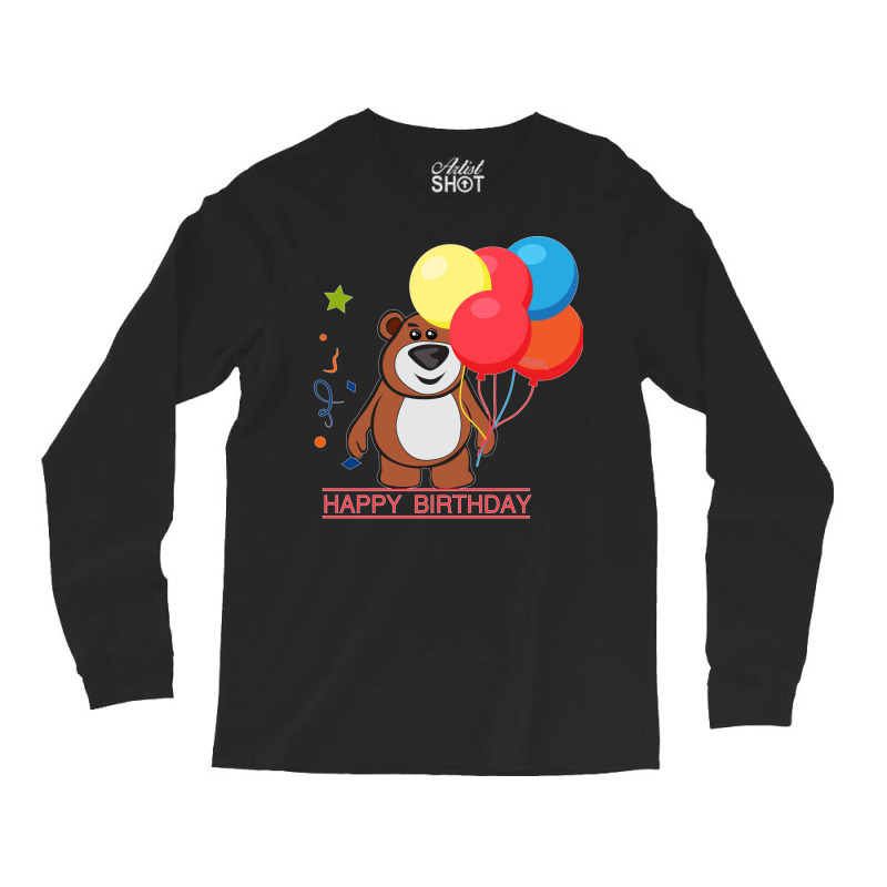 Happy Birthday Hippie Girl Long Sleeve Shirts | Artistshot