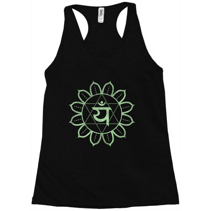 Limited Edition Heart Chakra Anahata Tantra Mantra Racerback Tank by Jerhogen528 | Artistshot