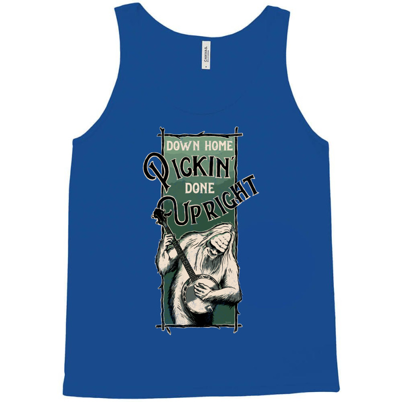 Down Home Pickin Done Upright Quote Tank Top | Artistshot