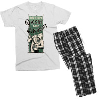 Down Home Pickin Done Upright Quote Men's T-shirt Pajama Set | Artistshot