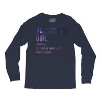 Funny And Awesome Definition Style Saying Dj Djs D Long Sleeve Shirts | Artistshot