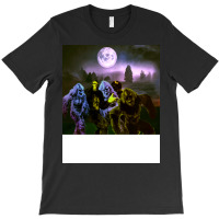 A Big Walk Under The Moon Red T-shirt | Artistshot