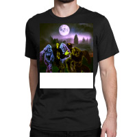 A Big Walk Under The Moon Red Classic T-shirt | Artistshot