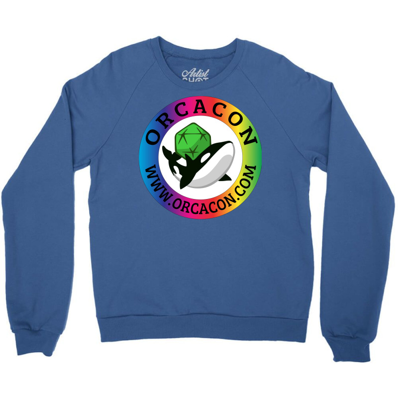 Orcacon Rainbow Slapper 70s Crewneck Sweatshirt | Artistshot