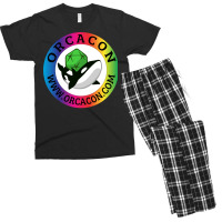 Orcacon Rainbow Slapper 70s Men's T-shirt Pajama Set | Artistshot