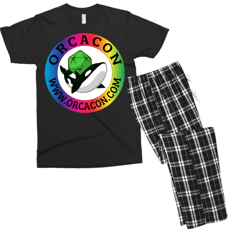 Orcacon Rainbow Slapper 70s Men's T-shirt Pajama Set | Artistshot