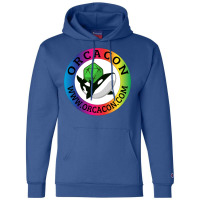 Orcacon Rainbow Slapper 70s Champion Hoodie | Artistshot