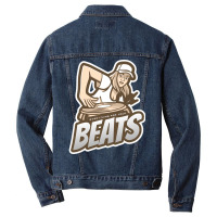 Everything For Your Beats Vintage Men Denim Jacket | Artistshot