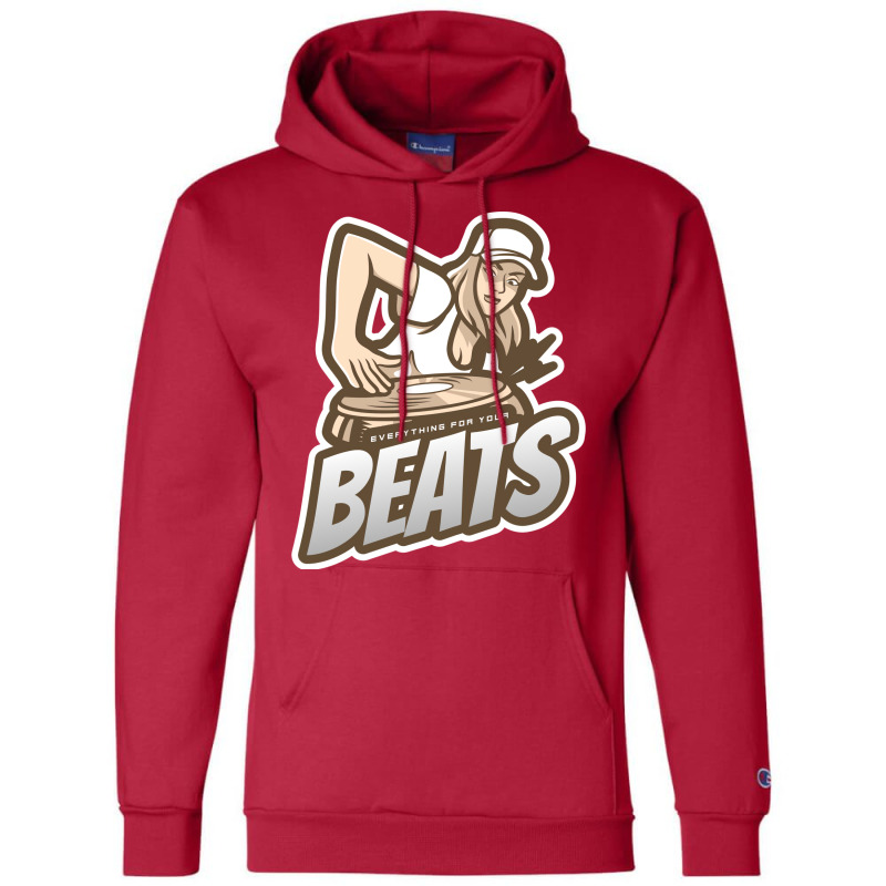 Everything For Your Beats Vintage Champion Hoodie | Artistshot