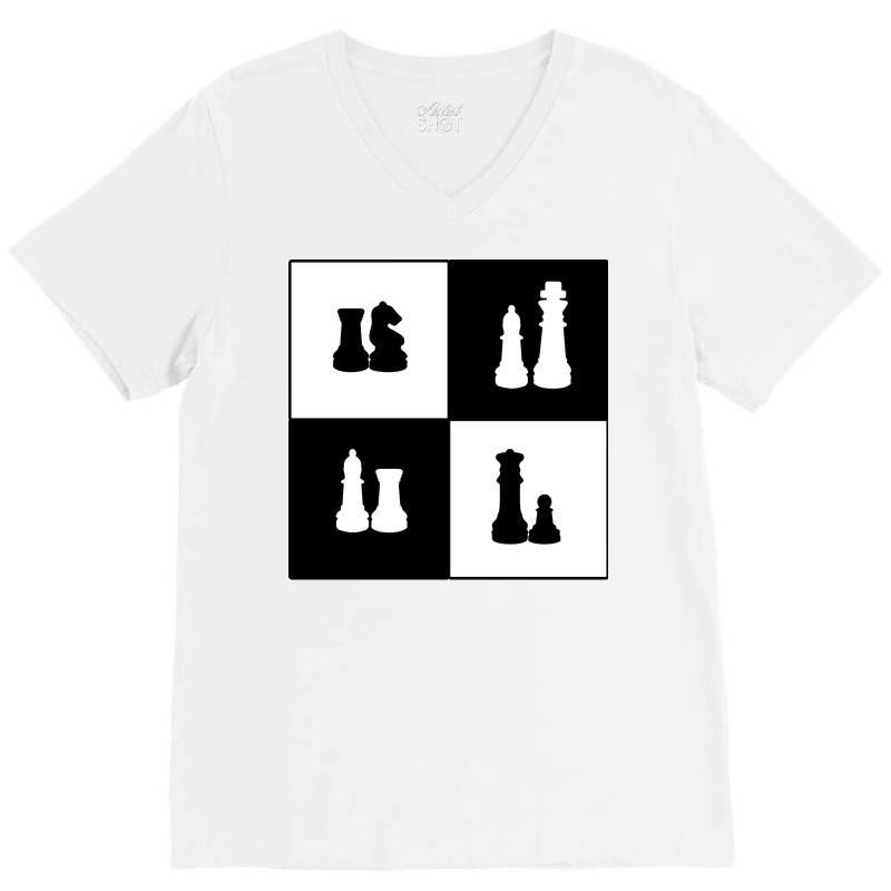 The Chess Of Life Travel V-neck Tee | Artistshot