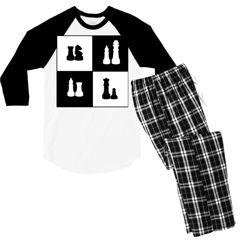 The Chess Of Life Travel Men's 3/4 Sleeve Pajama Set | Artistshot