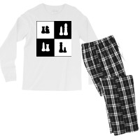 The Chess Of Life Travel Men's Long Sleeve Pajama Set | Artistshot