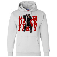 Sasquatch Dance Party Girl Champion Hoodie | Artistshot