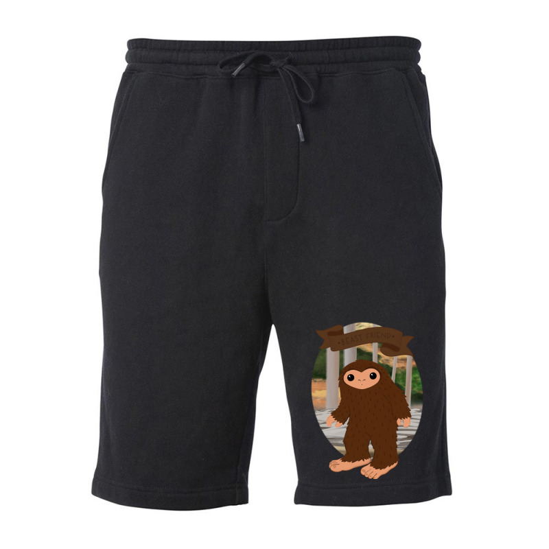 Susquatch Love Fleece Short | Artistshot