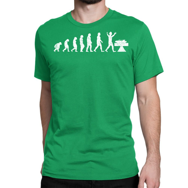 Evolution To Djing Funny Electronic Dance Music Dj Classic T-shirt by gunooaziedag | Artistshot