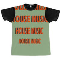 House Music Aesthetic Graphic T-shirt | Artistshot