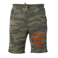 House Music Aesthetic Fleece Short | Artistshot