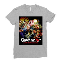 Friday The 13th Art  The Final Chapter Ladies Fitted T-shirt | Artistshot