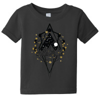 Limited Edition Boho Mountains Style Art Baby Tee | Artistshot