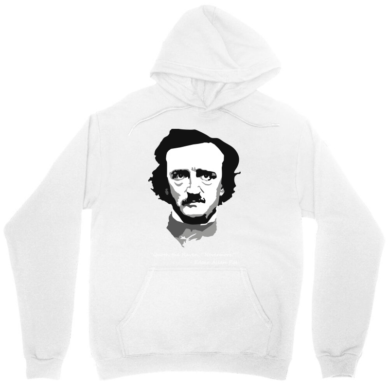 Edgar Allen Poe   Quoth The Raven Unisex Hoodie | Artistshot