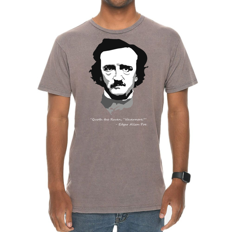 Edgar Allen Poe   Quoth The Raven Vintage T-shirt | Artistshot